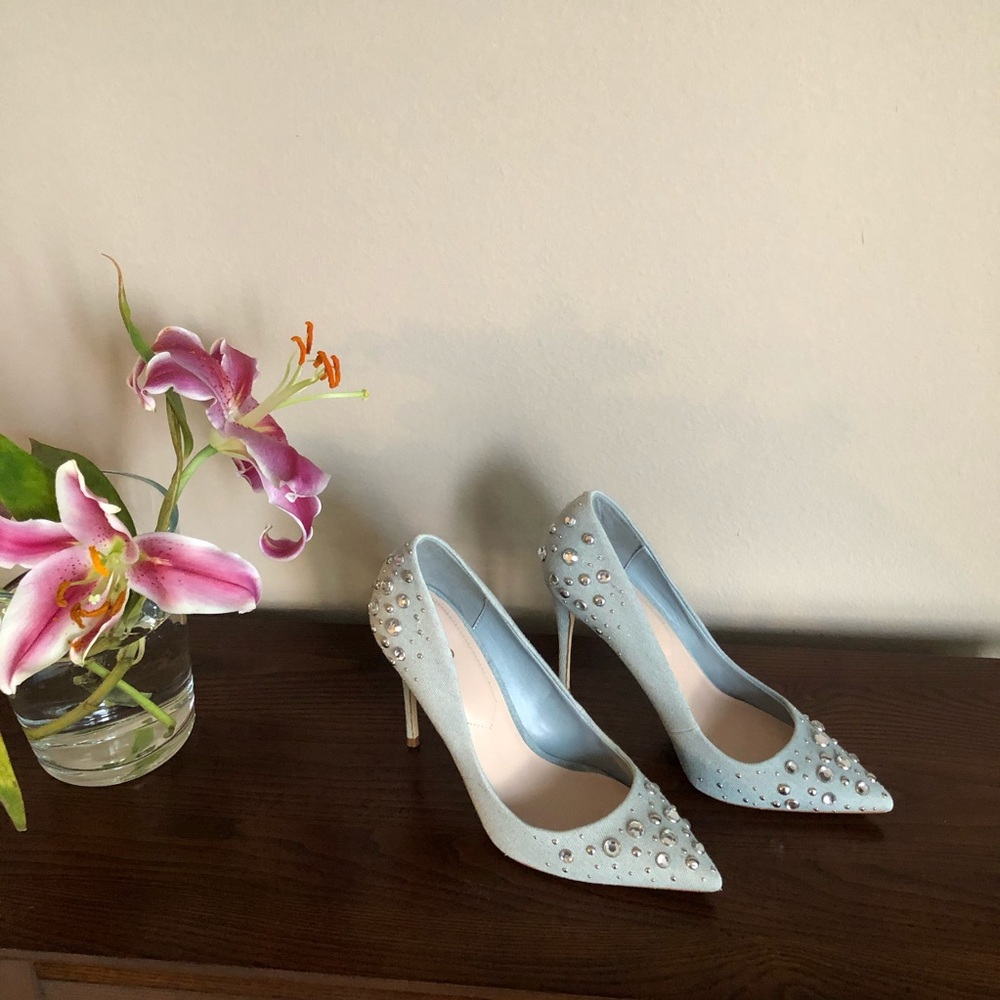 Aldo beaded high heels